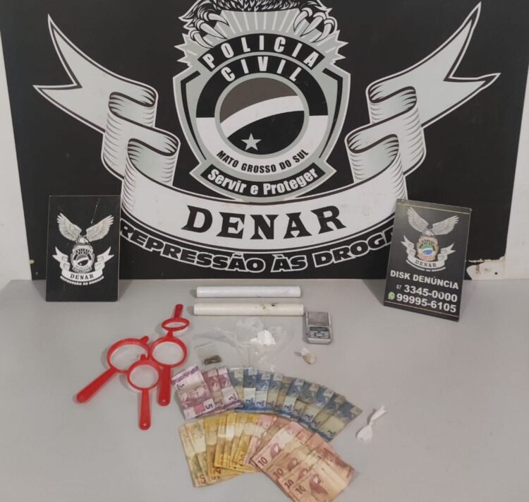 Denar prende traficante do Aero Rancho que vendia “paradinhas” de R$5 a R$20