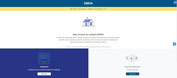 Para melhor atender mutuários Agetec lança novo portal online da Emha