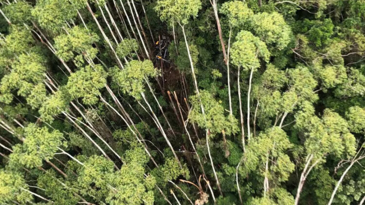 Helicóptero desaparecido em SP é localizado junto com os 4 corpos dos ocupantes