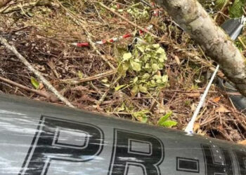 Corpos das 4 vítimas de queda de helicóptero são retirados da mata