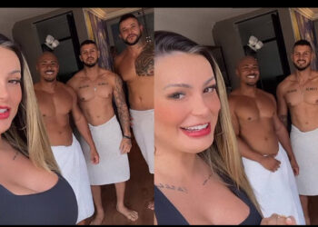Andressa Urach conta nas redes sociais como foi sexo com 3 homens pela 1ª vez