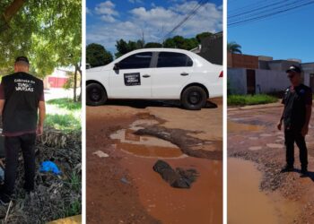 Vereador Tiago Vargas solicita à Prefeitura serviço de tapa-buraco para bairros da Capital