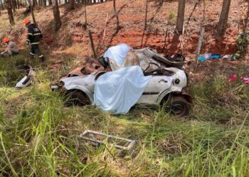 Casal morre na BR-163, após acidente entre Citroen C3 e caminhão