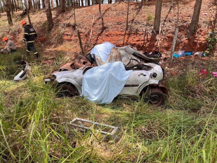 Casal morre na BR-163, após acidente entre Citroen C3 e caminhão