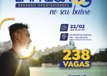 Em parceria com 12 empresas, 1º Emprega CG no Seu Bairro será realizado no Aero Rancho