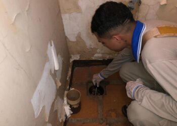 Ação entre Sesau e Guarda realiza extermínio de criadouros do Aedes em imóveis