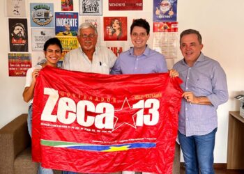 Vander e Zeca confirmam apoio à pré-candidatura de Camila Jara à prefeitura de Campo Grande