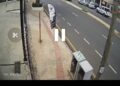 VÍDEO: Gol rebaixado colide em 3 carros estacionados em rua da Capital e foge