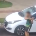 Advogada tem para-brisa do carro quebrado por desconhecido, no Jardim dos Estados