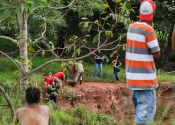 Grupo de amigos vai nadar em lago perto do Nova Lima e um deles morre, nesta manhã