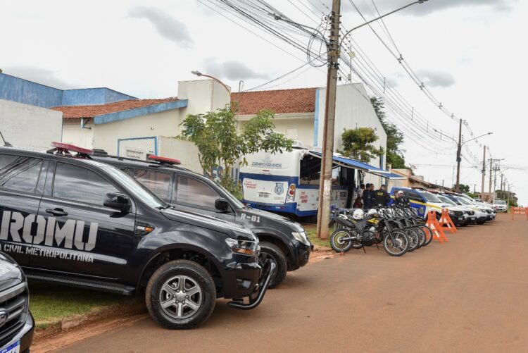 Base Movél da Guarda é levada para 7 regiões e 2 distritos, em Campo Grande