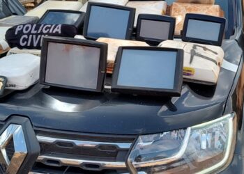 Trio é preso por furtar mais de R$ 1,6 milhão em GPS agrícolas e monitores em MS e MT