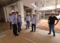 Presidente da Fiems vistoria obras do Sesi e do Senai em Dourados