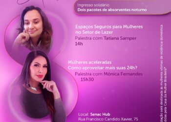 Com ingresso solidário, Sindicato da Hospedagem promove o evento “Elas por elas”