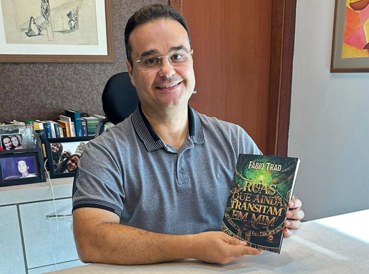 Fábio Trad lança livro de contos e crônicas nesta quinta-feira