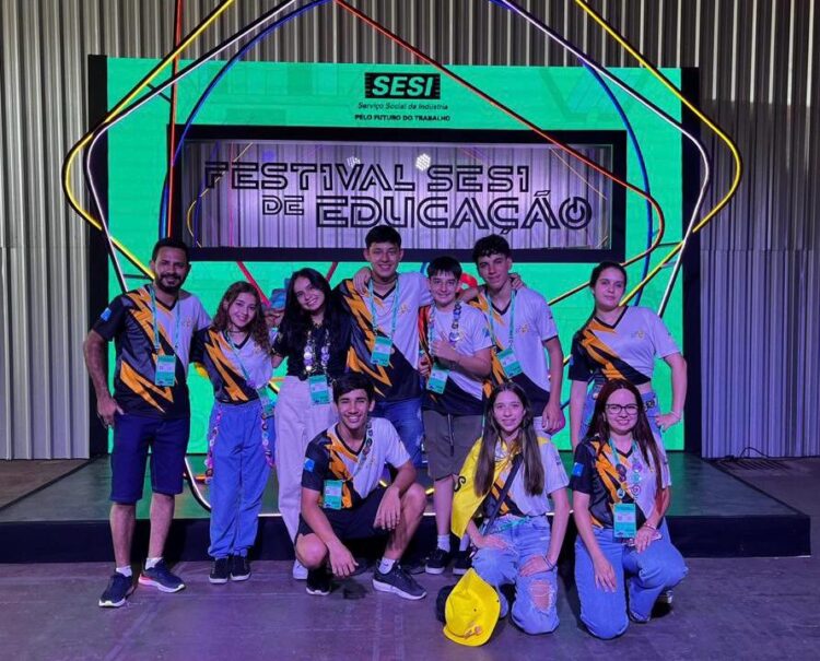 Equipes de robótica de MS participam do Festival Sesi de Educação no DF