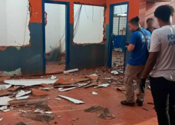 Trabalhador morre eletrocutado ao fazer manutenção em rede elétrica de escola