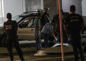 Empresário é morto dentro de Fiat Strada na Capital ao ser seguido por dupla em moto