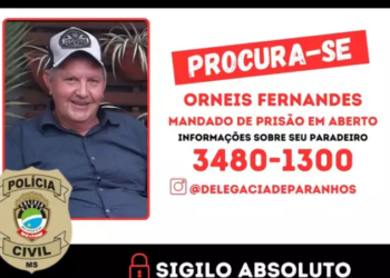 Suspeito de estuprar menina de 9 anos, ex-vereador é procurado em MS