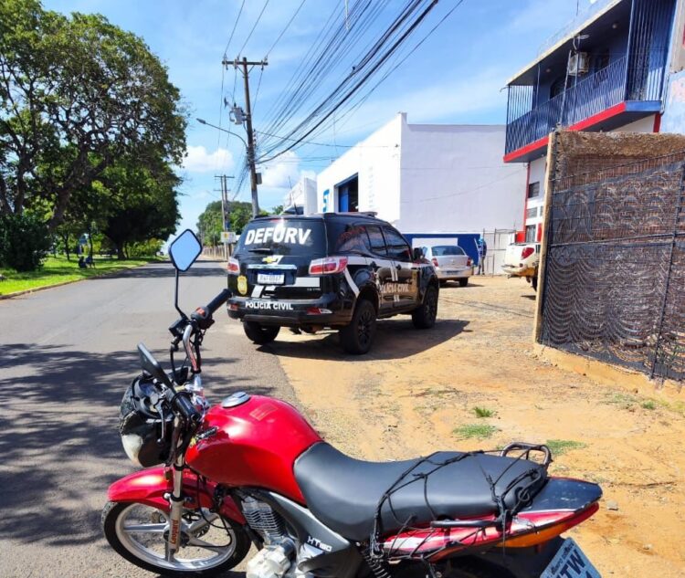 Receptador é preso com moto adulterada e diz à polícia que pagou R$ 1,5 mil