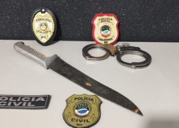 Dono de bar é preso por esfaquear cliente pelas costas em MS