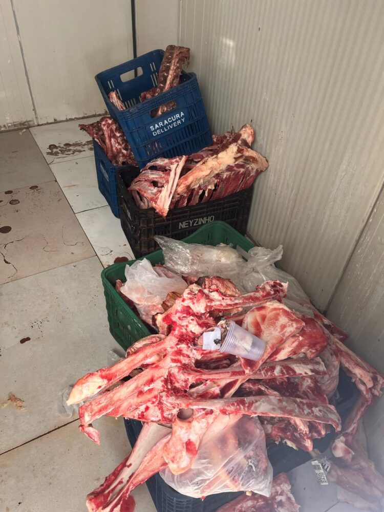 Fornecedora é presa por enviar às escolas carne de abate clandestino e sem higiene