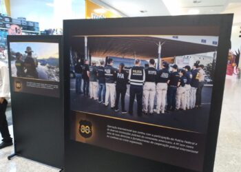 Polícia Federal realiza na Capital exposição em comemoração aos seus 80 anos