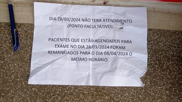 Pacientes dão “de cara na porta” ao encontrarem CEM fechado mesmo com consultas marcadas