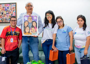 TCE-MS acolhe e homenageia colaboradores com Síndrome de Down