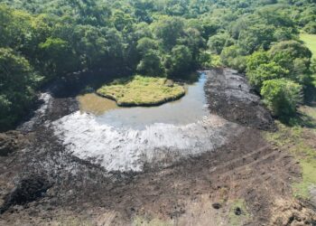 PMA de Bonito paralisa construção de açude e autua proprietário