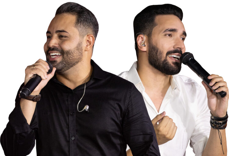 Dupla da Capital, Hugo e Eduardo lançam feat com Clara Barreto ao vivo em Goiânia