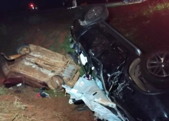 Identificada mãe que morreu com filho de 1 e 6 meses em colisão entre Uno e Hilux