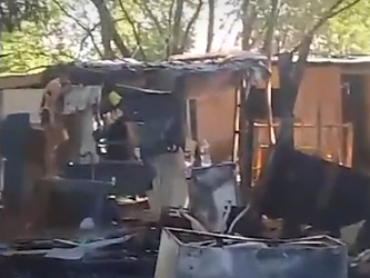 Rapaz fica com queimaduras graves ao colocar fogo em 2 barracos da favela Cidade dos Anjos