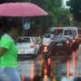 Chuva acumulada pode ultrapassar 50mm em 24h, e guarda-chuvas é item obrigatório nesta terça