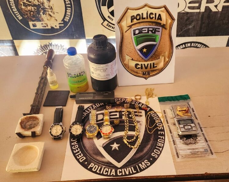 Presa quadrilha que furtou casas na Capital dando prejuízo de R$ 370 mil às vítimas