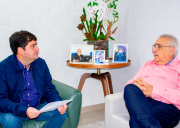 Presidente da Assomasul visita TCE-MS para tratar de Programa da Primeira Infância