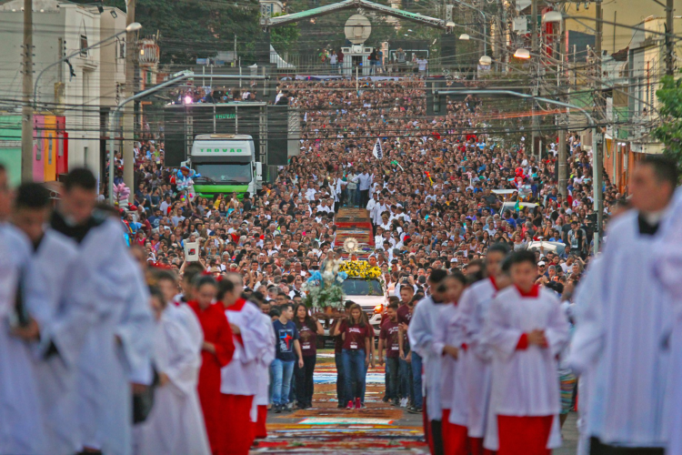 Santuário Diocesano São Judas Tadeu Participa da Solenidade de Corpus Christi em Comunhão com a Arquidiocese de Campo Grande