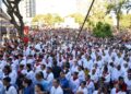 Shows católicos e 1.300 metros de tapetes arrastam milhares na Capital no feriadão de Corpus Christi
