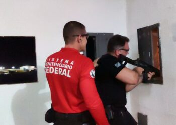 Polícia Penal fará exercício de defesa na Máxima com simulação e tiros sem munição real