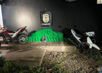 DRACCO prende dois traficantes com R$ 310 mil em maconha, na fronteira