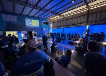 Águas Guariroba realiza dia D da campanha Maio Amarelo para conscientização sobre trânsito seguro