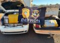 Defron apreende dois veículos com R$ 155 mil em produtos contrabandeados, na fronteira