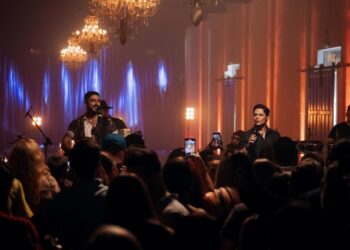 Em Campo Grande, Elvis e Adriano lançam primeira faixa do DVD feito no Armazém Cultural