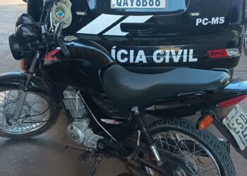 Polícia recupera moto furtada de uma pessoa idosa e prende em flagrante receptador