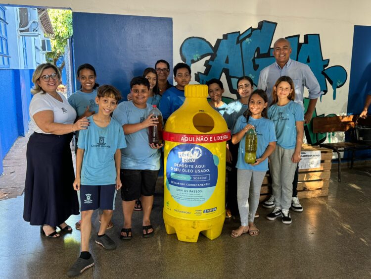 Águas Guariroba inaugura novo ponto de coleta de óleo usado na Vila Nasser