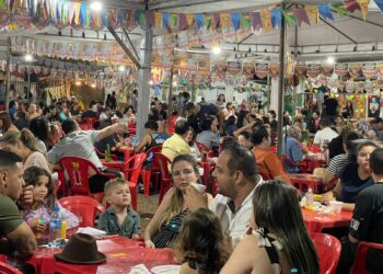 Primeiro dia do Arraiá do Santuário São Judas Tadeu é sucesso, com milhares de famílias presentes