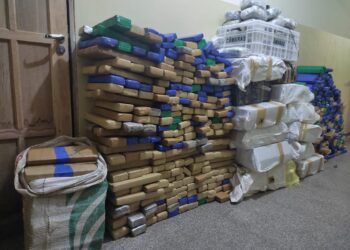 VÍDEO: DRACCO prende traficante de maconha na MS-164 e prejuízo ao crime é de R$ 1,9 milhão