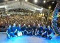 No dia do padroeiro, missa campal reúne 5 mil fieis na Praça do Rádio