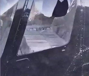 Helicóptero que saiu de MS com drogas é interceptado a tiros pela polícia no PR