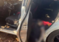 Casal é morto dentro de carro a tiros de pistola, na fronteira